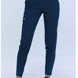 Cherokee Statement, CK 175, Navy, XS Petite Scrub Pants